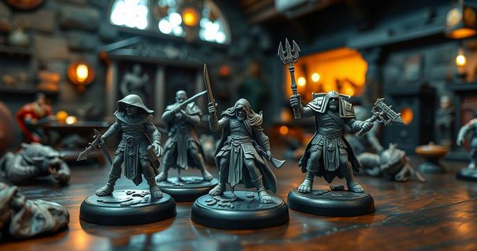 Miniaturas 3D RPG: Como Escolher e Usar para Aumentar a Imersão nos Seus Jogos Miniaturas 3D RPG: Como Escolher e Usar para Aumentar a Imersão nos Seus Jogos