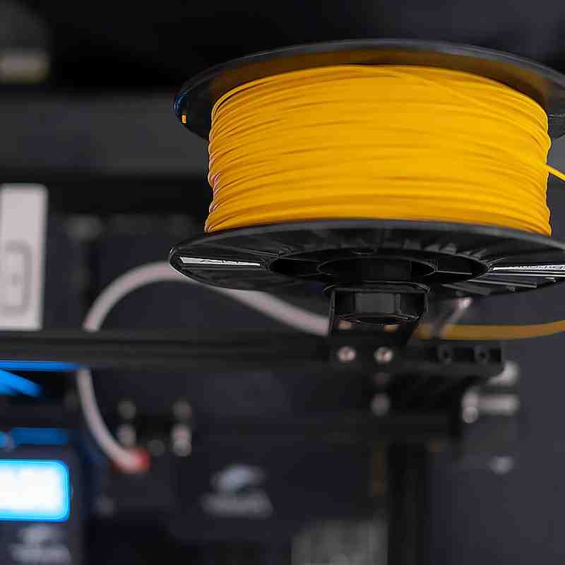 Filamento impressora 3d amarelo