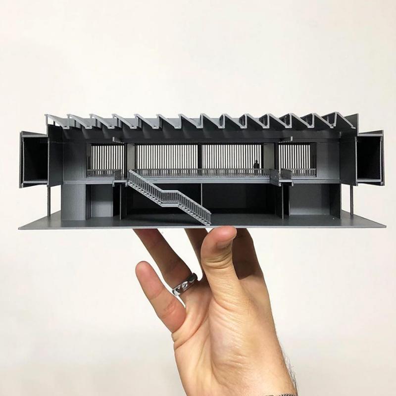 Maquete 3d impressora