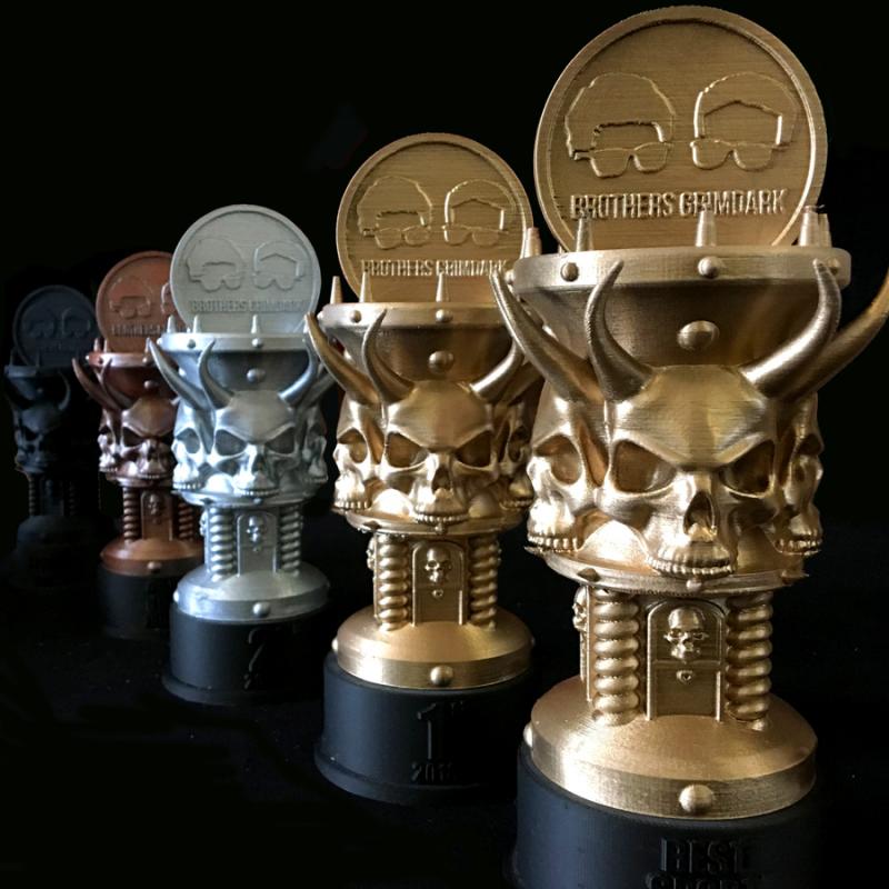 Troféu 3d personalizado